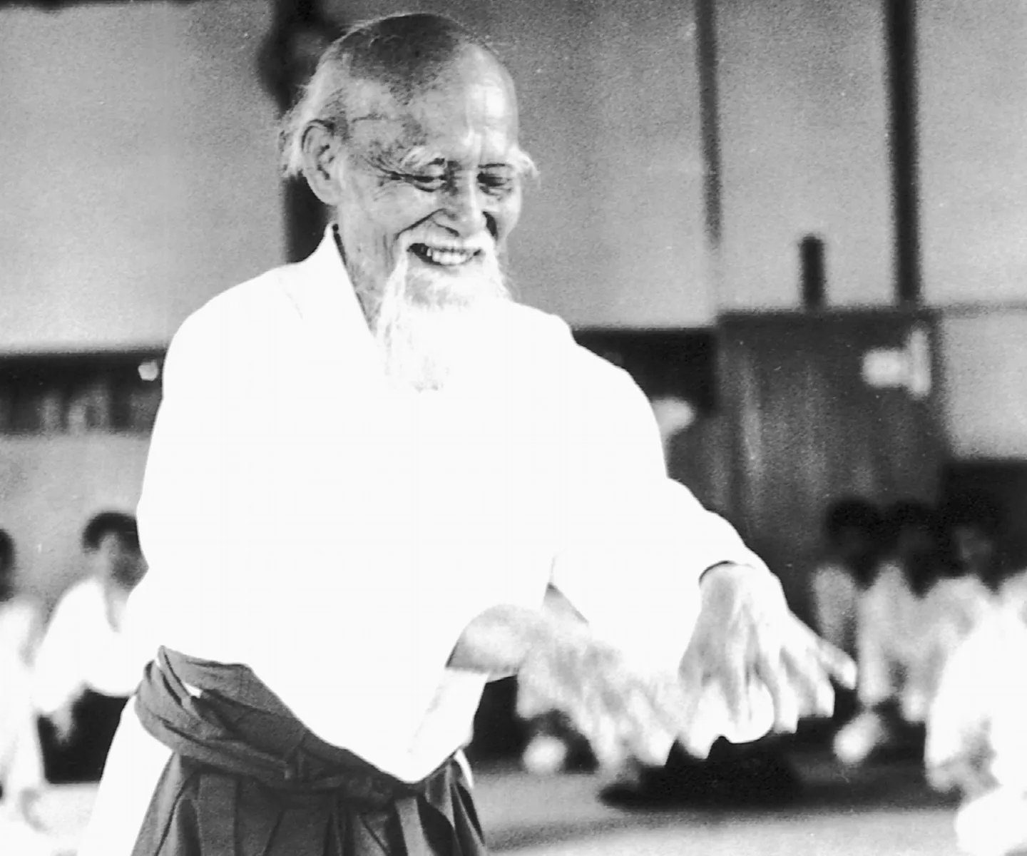 Morihei Ueshiba, Fondateur de l'Aïkido